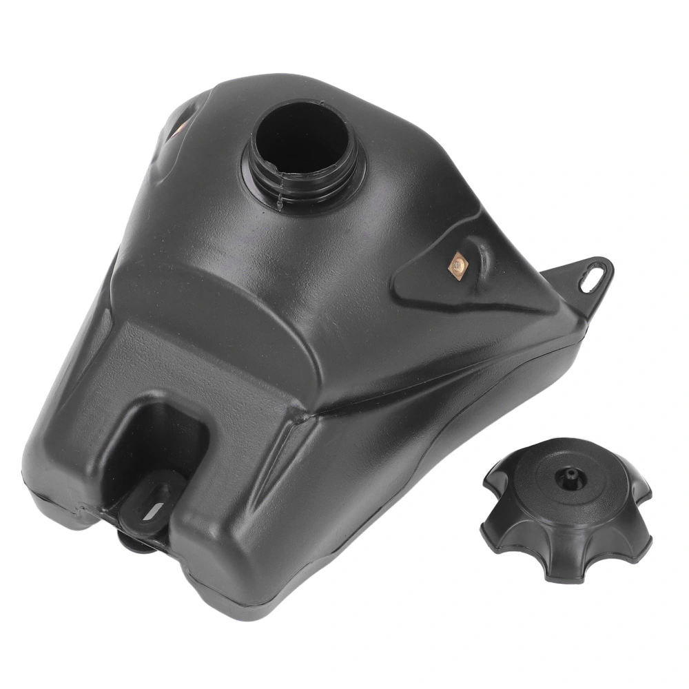 Dirt Bike Fuel Tank with Cap ABS Black Replacement for XR CRF50 Petcock 50cc 70cc 110cc 125cc