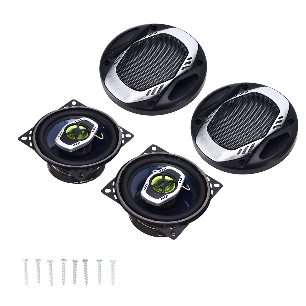 BuyWeek 2pcs 5.3in Car Speaker 87DB 4ohm 400W High Sensitivity Universal Loudspeaker Audio Sound System