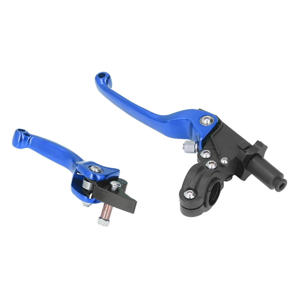 1 Set Folding Clutch Brake Lever Motorcycle Refitting Replacement for Suzuki Rm RmzBlue