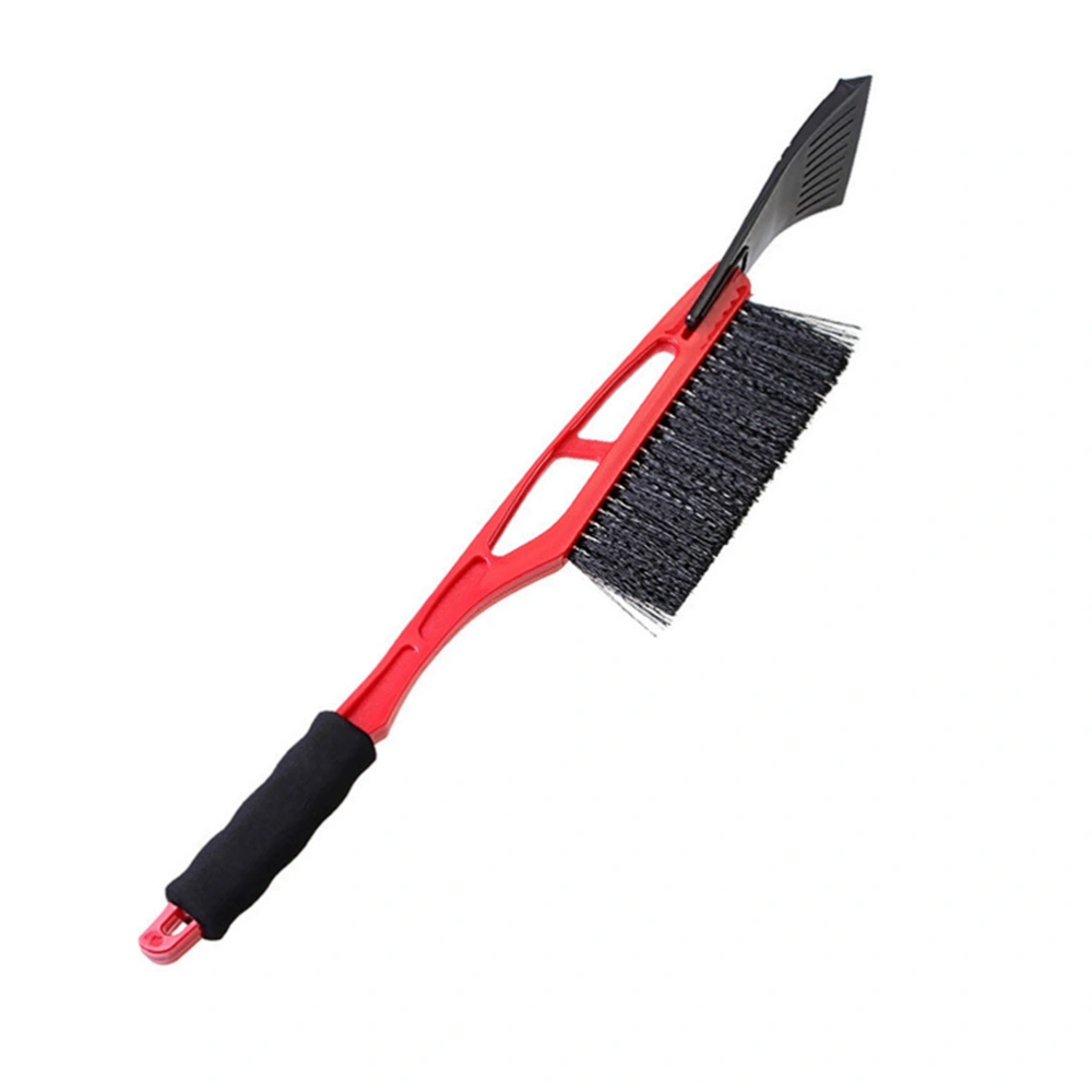 2 in 1 Snow Brush with Squeegee Ice Scraper Foam Grip Anti-Freeze Snow Shovel for Car Truck SUV MPV Windshield Glass Ice Remover