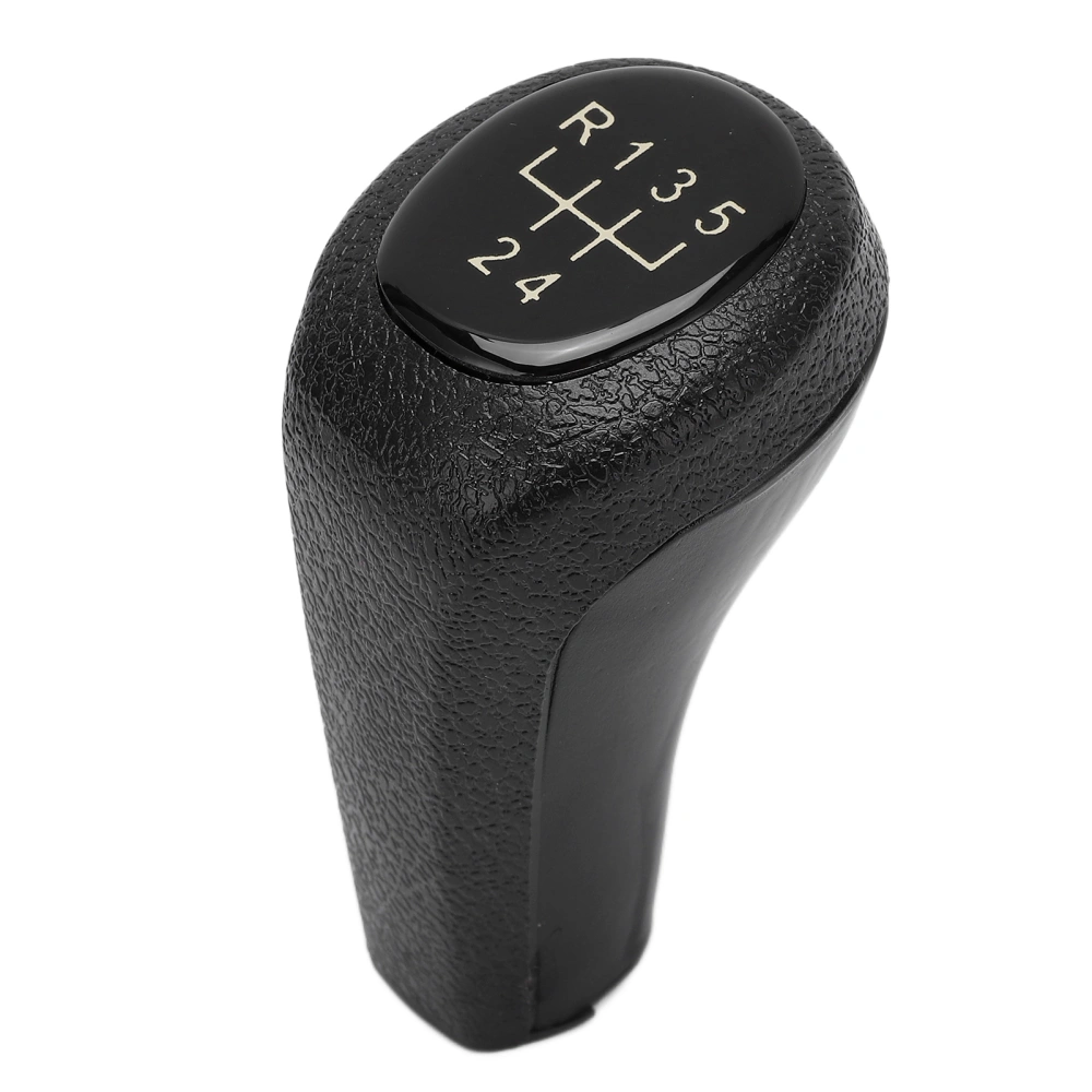 Short Shift Knob Manual 5 Speed Leather Car Gear Shifter Replacement for E46 3 Series