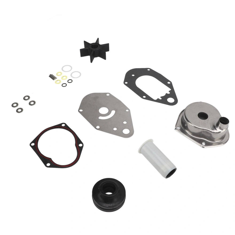 Water Pump Impeller Repair Kit 46‑812966A12 Stainless Steel Replacement for Mariner 4 Stroke Outboards