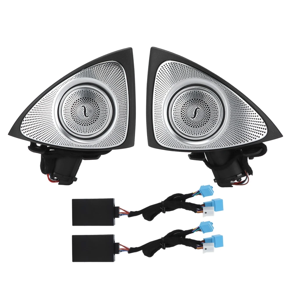 7 Color 3D Rotating Tweeter With LED Ambient Lighting Replacement for MercedesBenz SClass W222 20142017