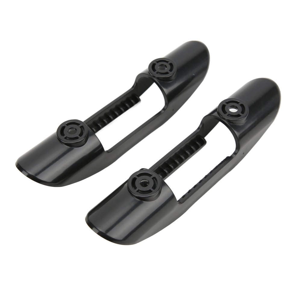 BuyWeek 2PCS Kayak Paddle Holder Clip Black Corrosion Resistant Plastic Universal for Ships