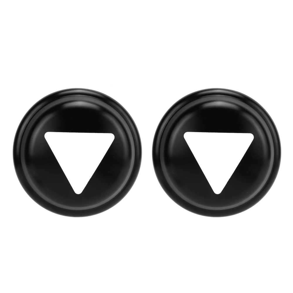 Motorcycle Turn Signal Light Lens Protection Cover Replacement for BONNEVILLE Black T120 2016‑2021Black