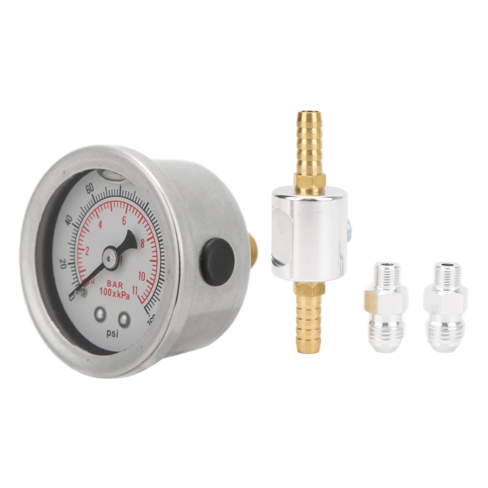 Universial 1/8 NPT Car Fuel Oil Pressure Regulator Gauge Kits for Fuel Injection System