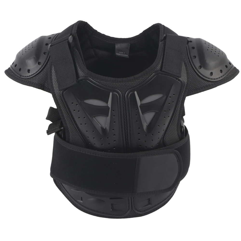 Motorcycle Riding Armor Vest Comfortable Bicycle Cycling Chest Back Protection for Children KidsS