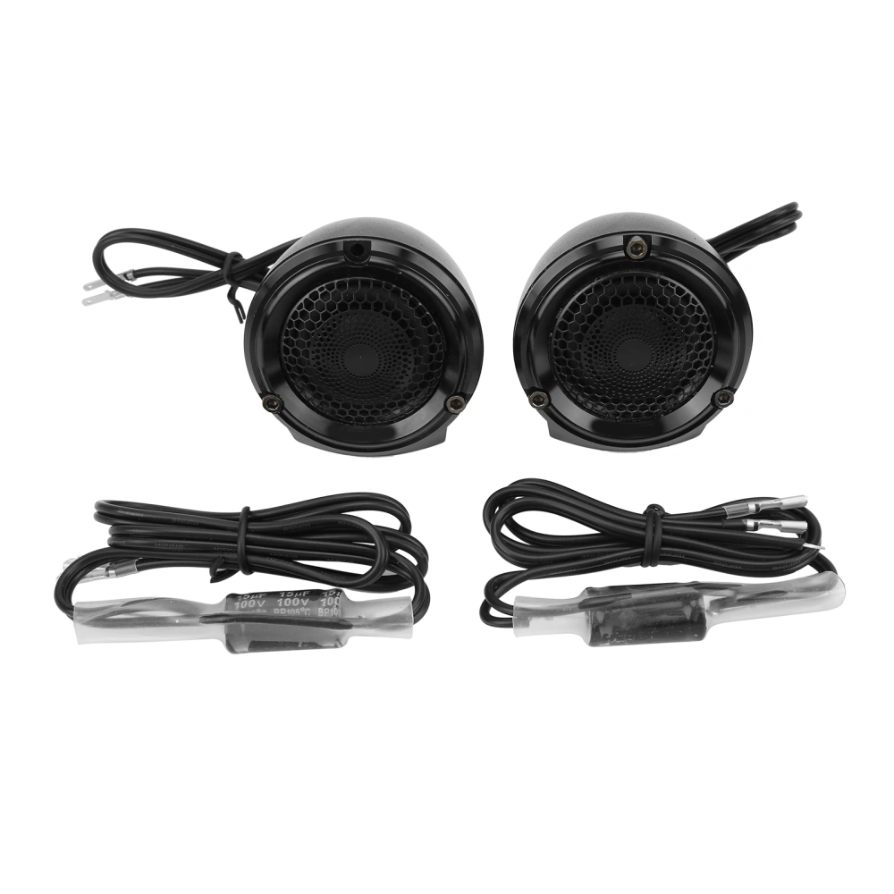 2PCS Car Tweeter Loudspeaker 92dB 4 Ohms Clear Stereo Sound for Automobile Audio System