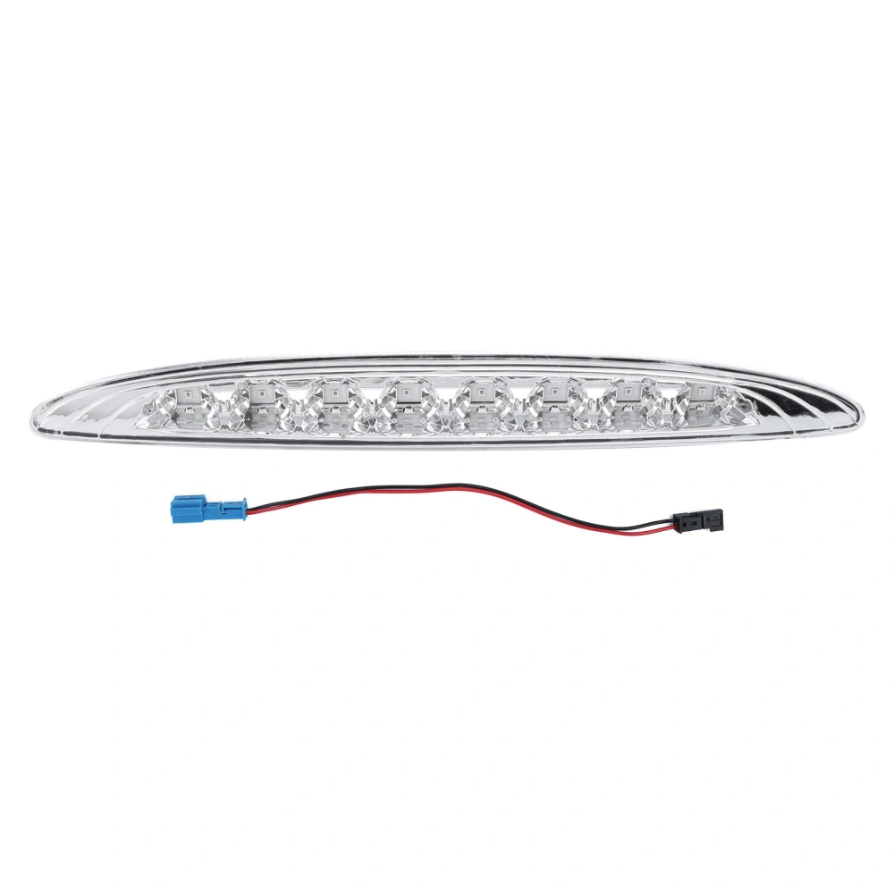 3rd Brake Light 8LED 63256935789 Clear Lens High Mount Replacement for Chili Convertible 2‑Door 2006