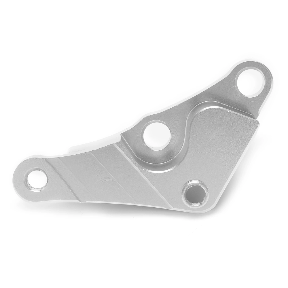 Motorcycle Caliper Adapter Bracket Front Wheel Replacement for Vespa Sprint Primavera LX LXV S 150 2020Silver