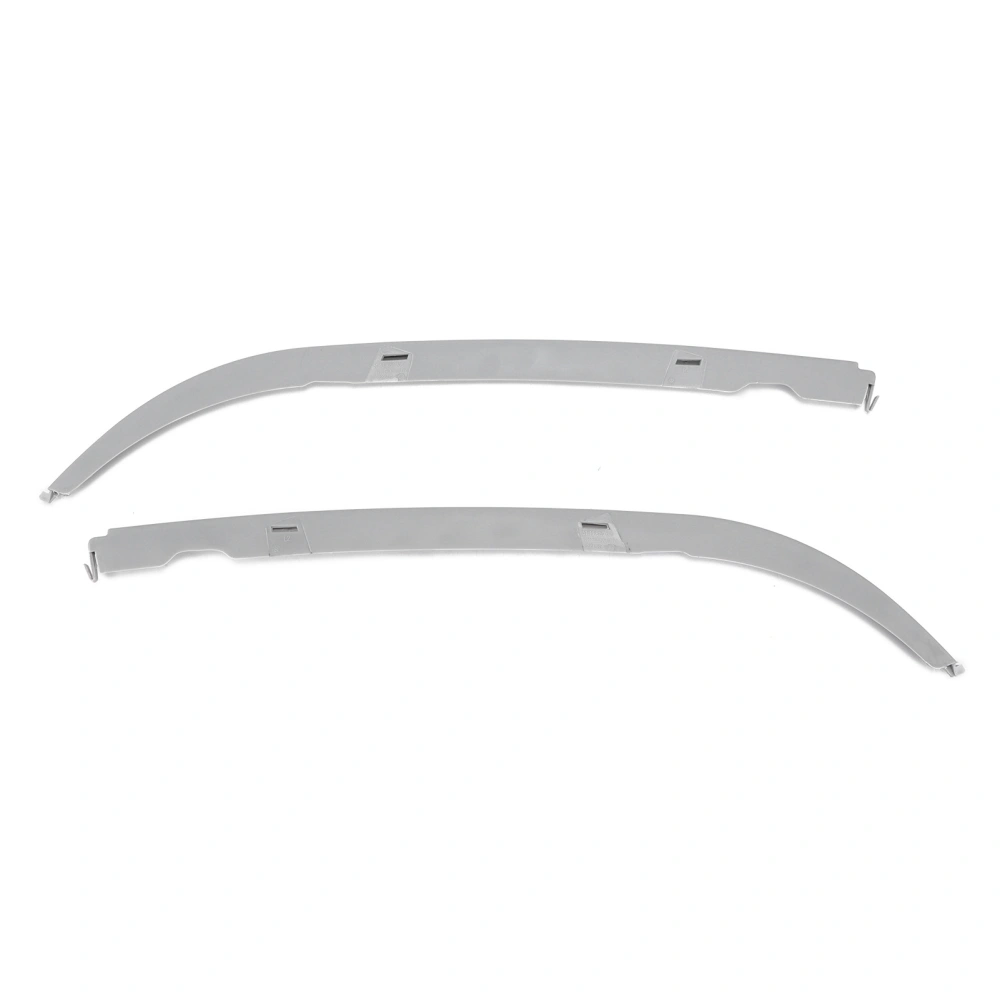 2pcs Headlight Lower Molding Trim Left Right 51138168809 Replacement for 5‑Series E39 1996‑2003