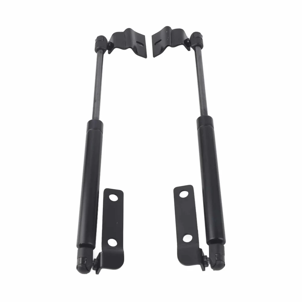 BuyWeek 2pcs Front Hood Bonnet Gas Lift Support Carbon Steel Strut Replacement for Hilux Vigo SR5 2005‑2014