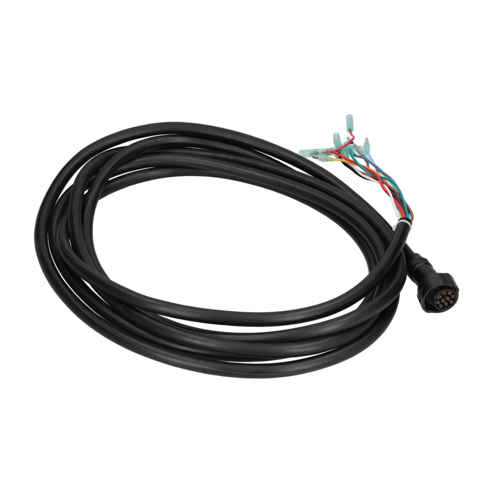 5m/16ft 10 Pin Main Wire Harness Extension Cable 688‑8258A‑20‑00 Replacement for Yamaha Outboard Engine 703 Control Box