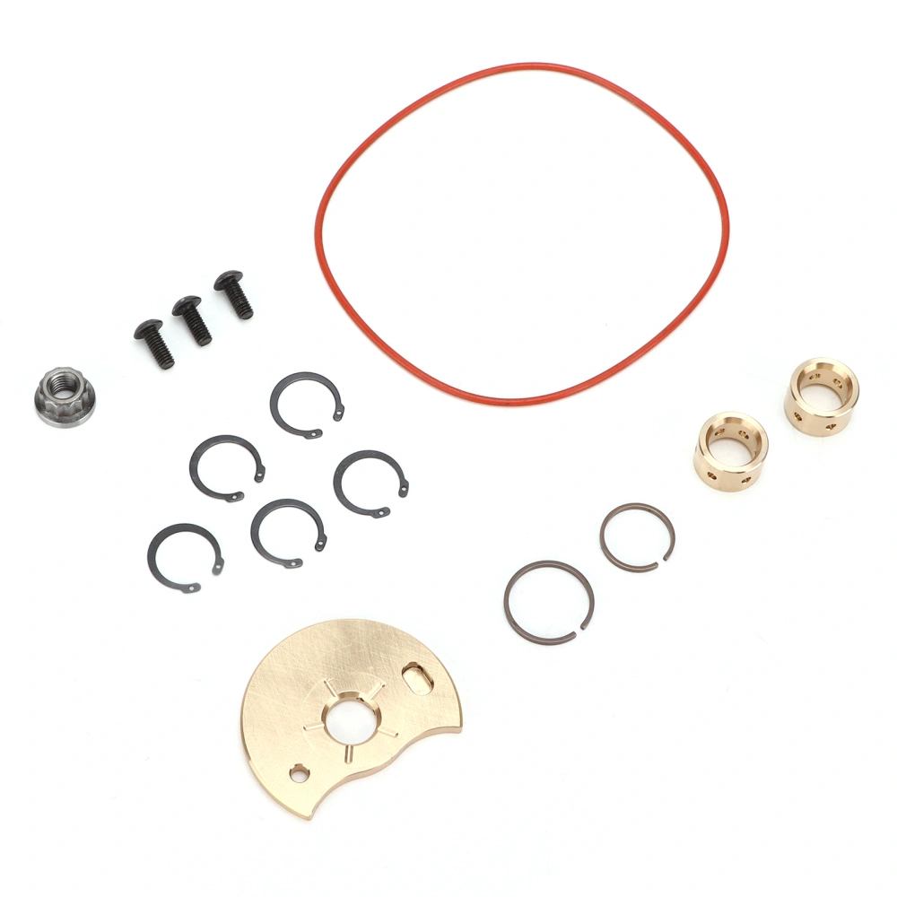 15pcs Turbo Repair Kit Stainless Steel Rebuild Set Replacement for Cummins Holset HE451VE HE400VG