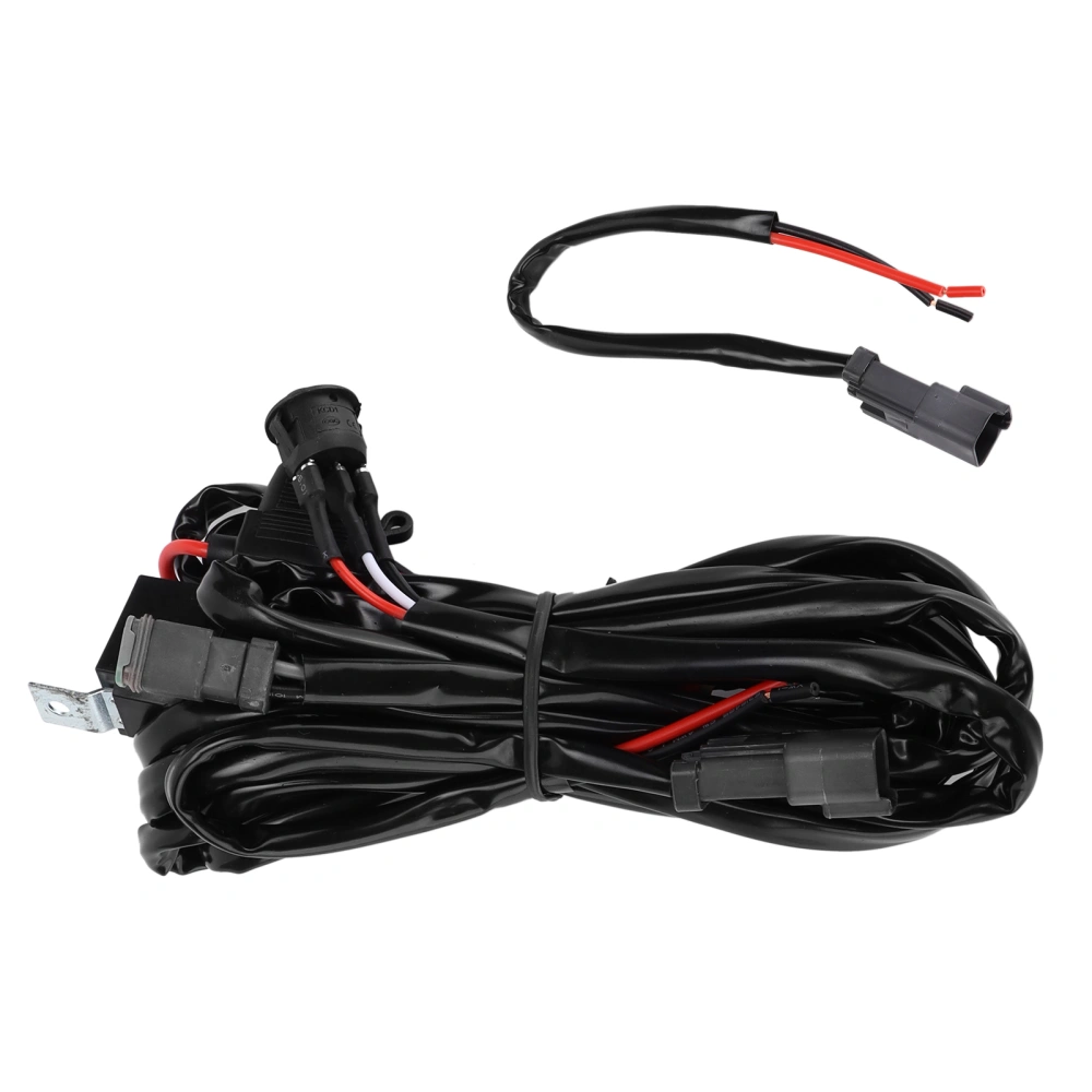 40A 12V Wiring Harness LED Spot Light Modification DT Interface Replacement for Jeep