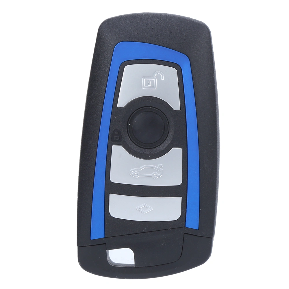 Black Car Key Fob Shell Case Small Intelligent Durable Replacement for 550i GT 2010‑20114 Button