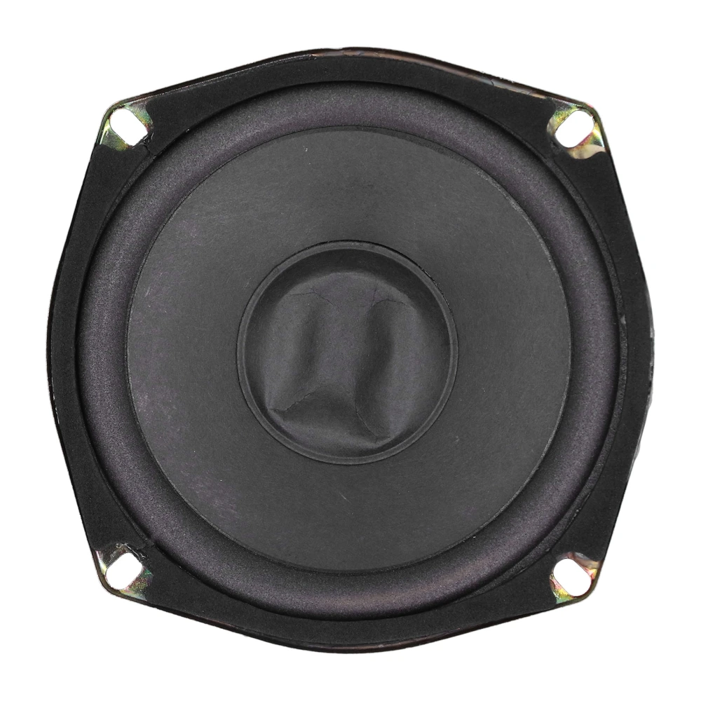 Car Coaxial Speaker 93dB±1.5dB Door Stereo Audio 4Ohms Double Output Round Universal for Subwoofers