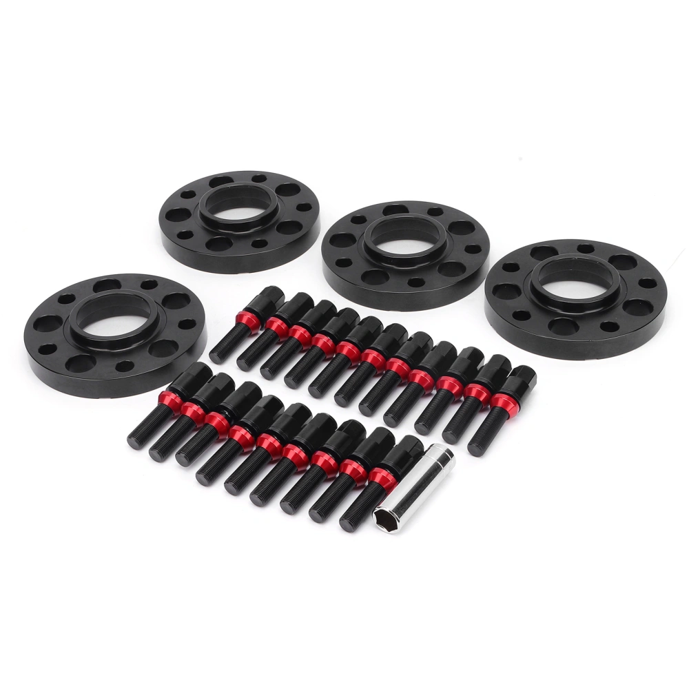 4PCS 20mm Hub Centric Wheel Spacers Kit Replacement for F Series F30 F32 F33 F80Black