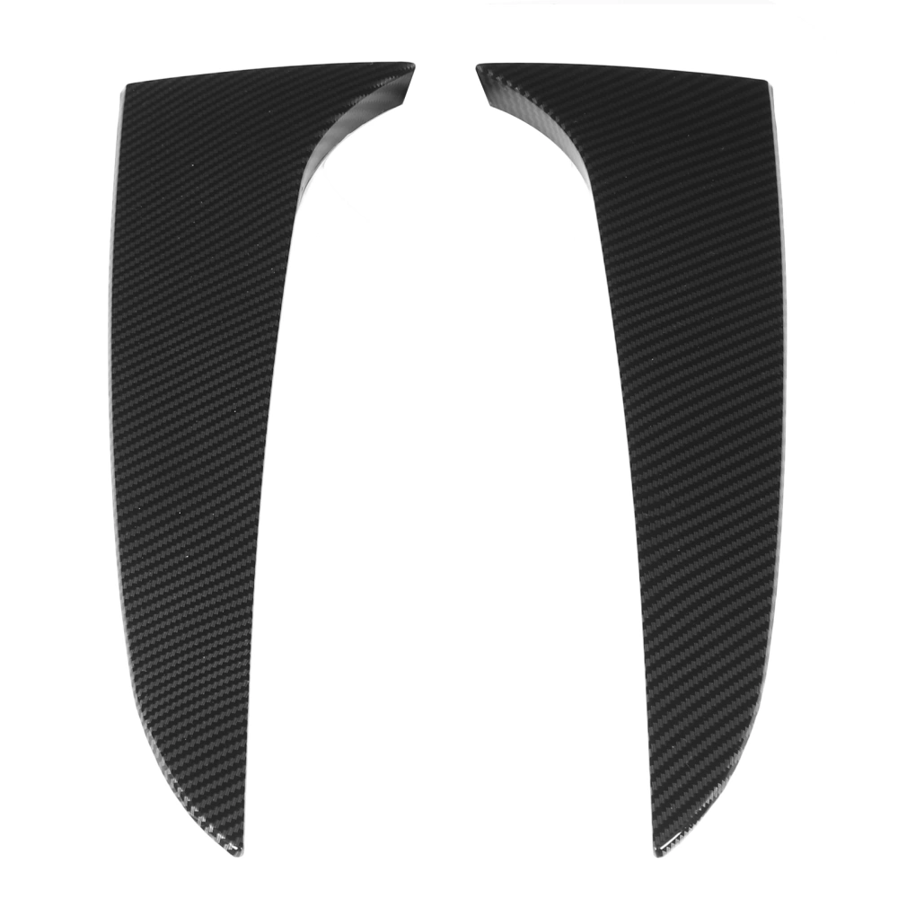 2pcs Rear Back Window Side Spoiler Carbon Fiber Style Modification Replacement for X1 E84 2009-2015