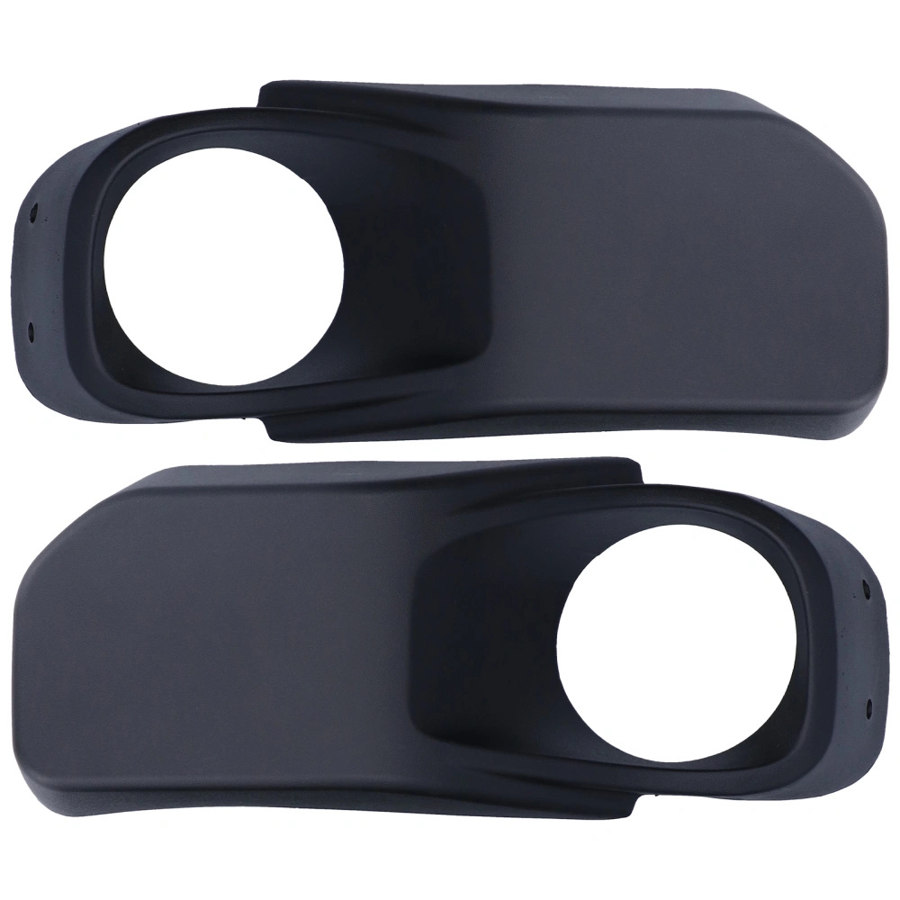 Pair Fog Lamp Cover Right and Left 68231962AA 68231963AA Replacement for Jeep Wrangler 2013‑3017