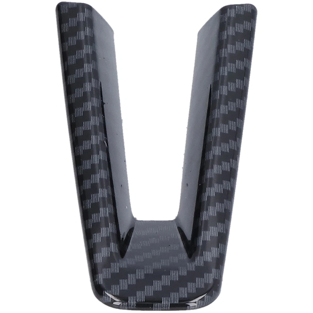 Steering Wheel Trim Cover Carbon Fiber Style Decoration Replacement for Mazda 3 Hatchbck Sedan CX-30