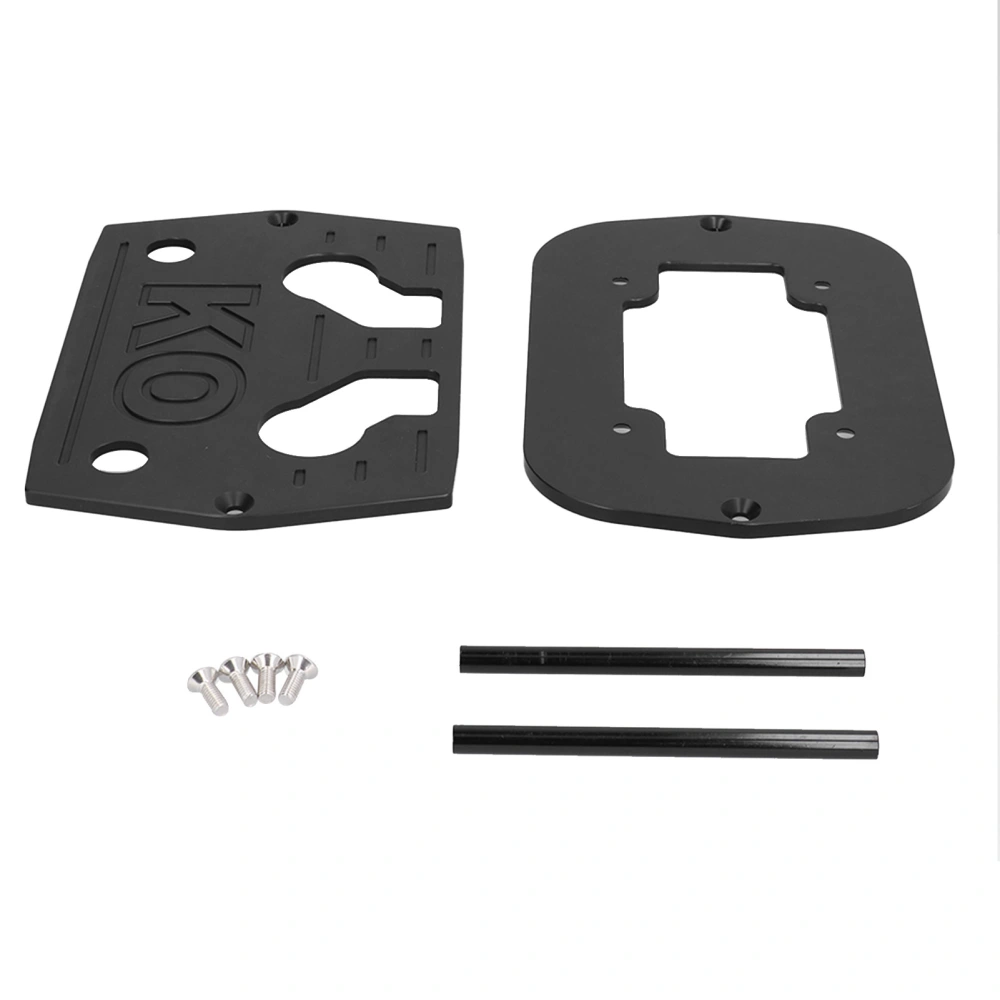 Battery Hold Down Tray Bracket Fit for Optima 34/78 Batteries for Car Truck Boats ATVBlack