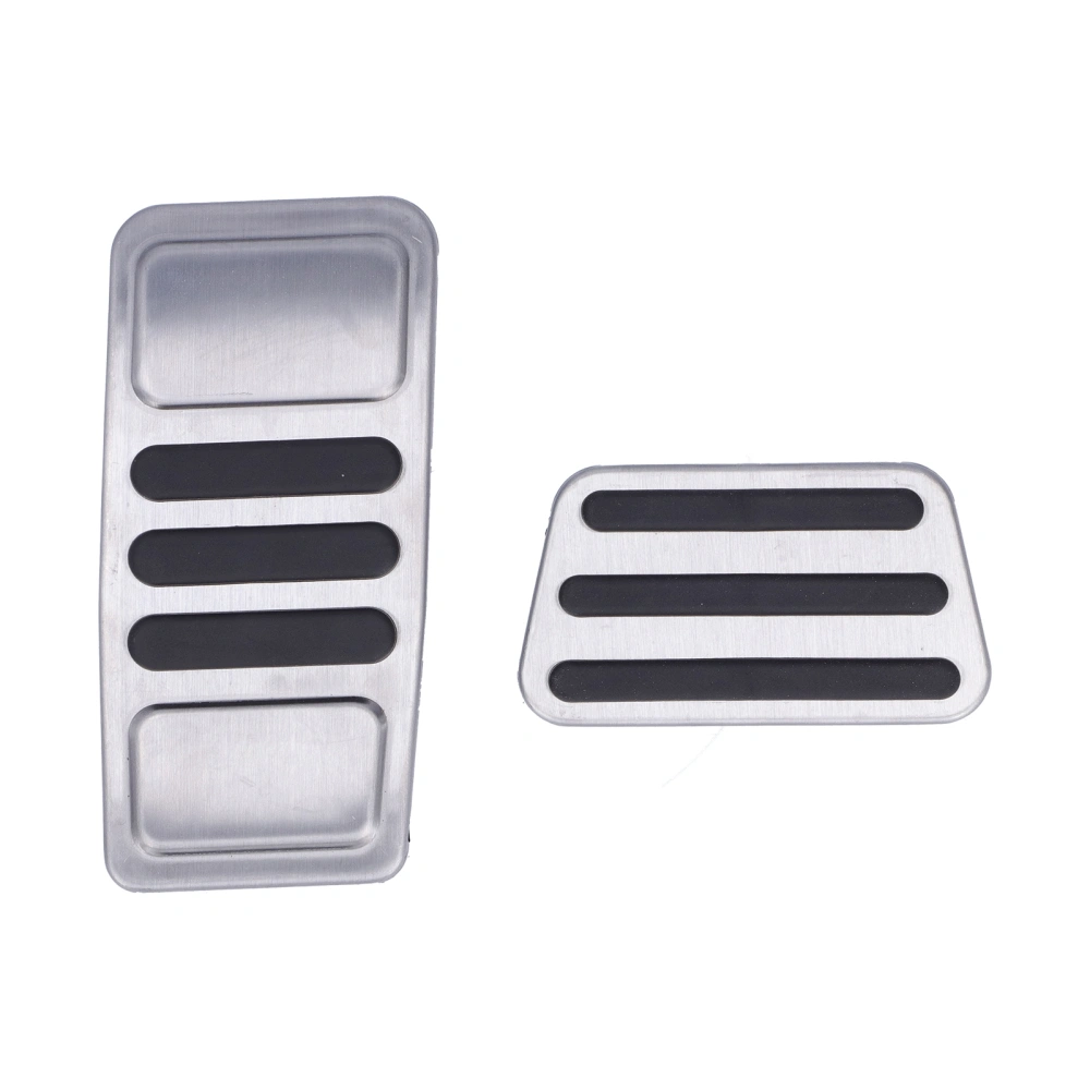 2pcs Accelerator Pedal Cover Brake Pedal Pad Anti Slip Fit for Ford Mustang 2015-2019