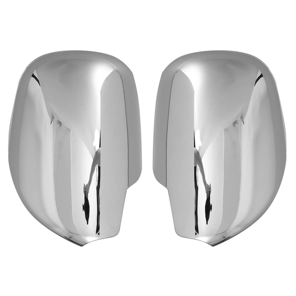 2pcs Rearview Side Mirror Cover Cap ABS Chrome Plated Fit for 4Runner/Prado FJ120/Hilux Surf/Hiace