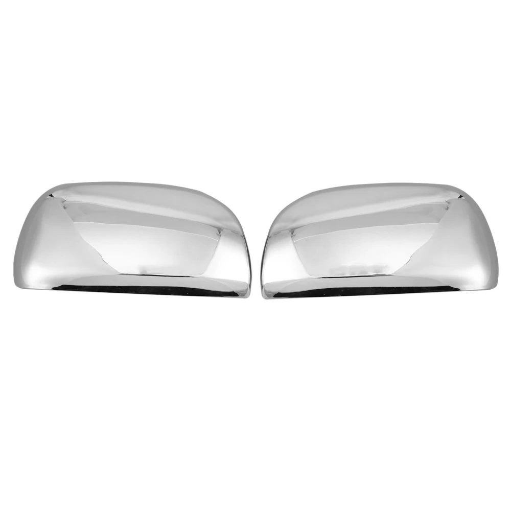 2pcs Rearview Side Mirror Cover Cap ABS Chrome Plated Decoration Fit for RAV4 2006‑2008