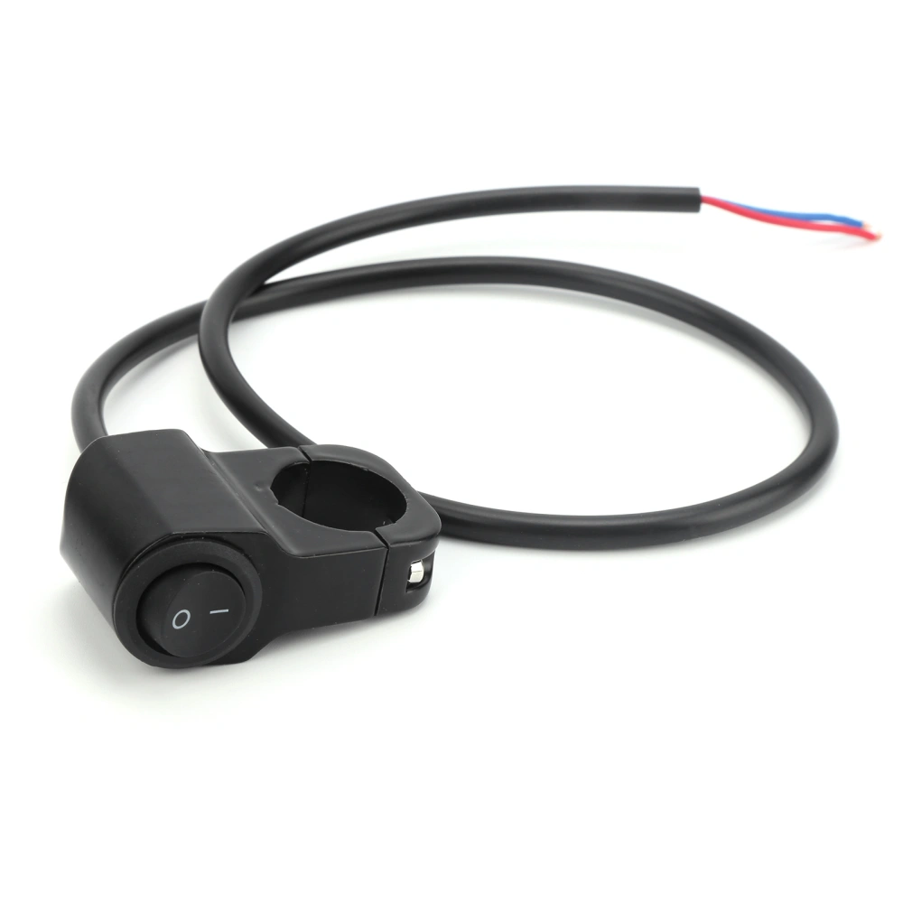 BuyWeek 7/8in Handlebar Switch Headlight Fog Lamp On Off Button Waterproof for 12V Motorcycle ATV Electric Bicycles