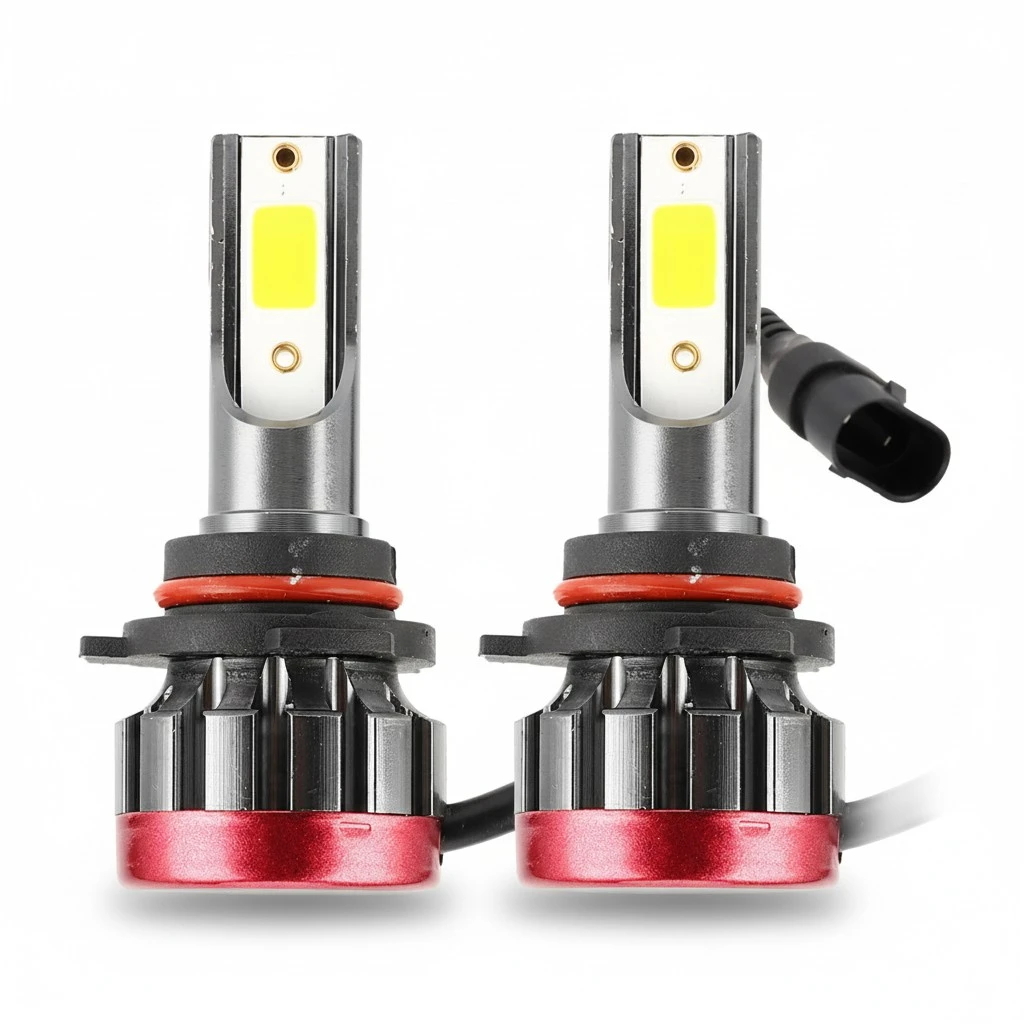BuyWeek Pair LED Bulbs for Fog Lamp Headlight 3000LM 3000K 30W EV19 9006/HB4 Yellow-Gold Color