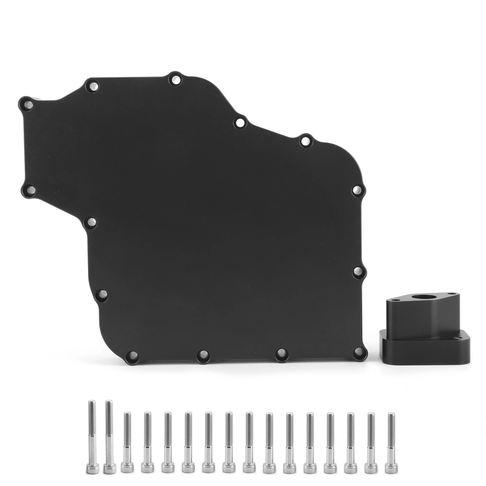 Motorcycle Low Section Oil Pan Kit with Screws Aluminium Alloy Fit for Suzuki GSXR 1300 Hayabusa 1999‑2011Black