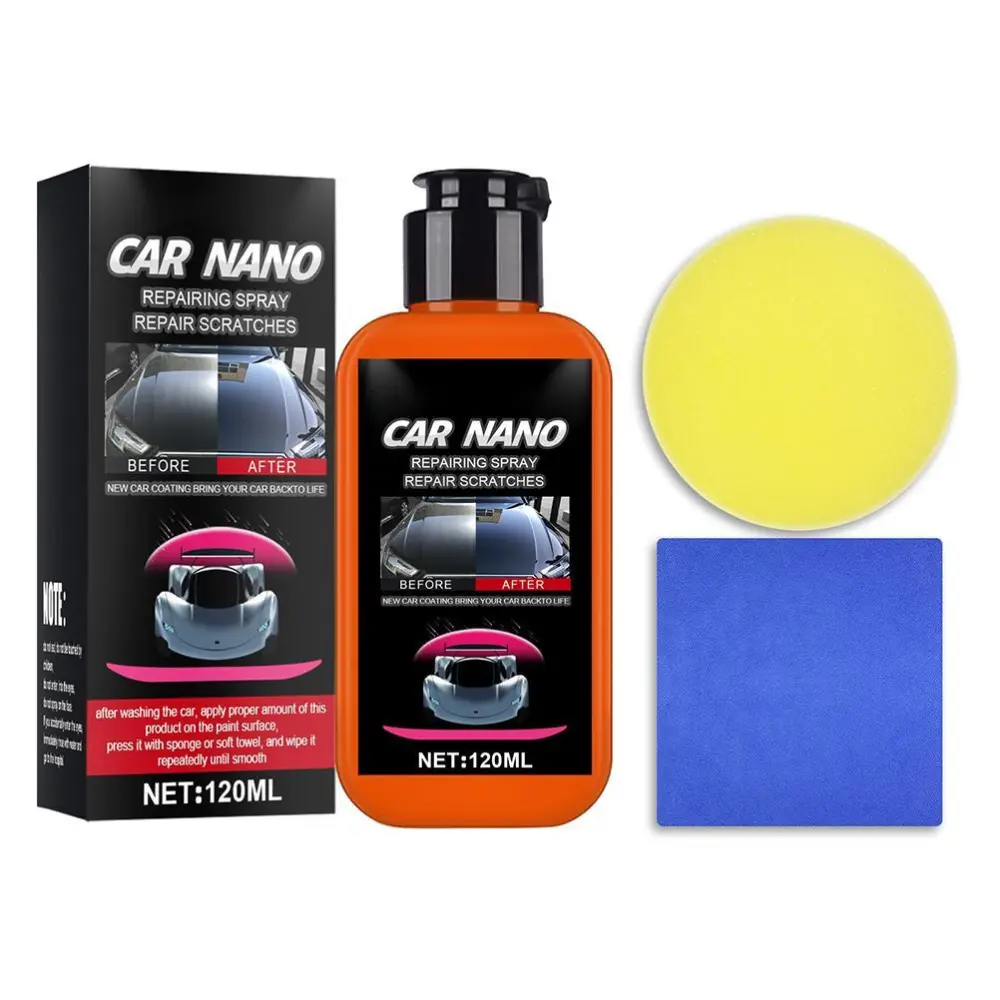 BuyWeek Car Coating Wax Car Anti Scratch Liquid Wax Auto Paint Scratch Repair Wax