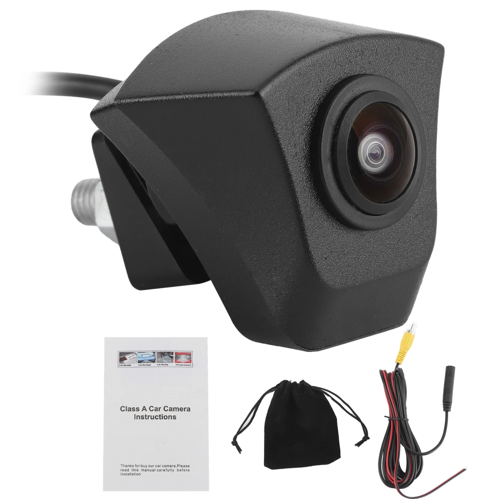 CCD Front View Camera 170° Night Vision Front Logo Mount IP68 Waterproof Color Image