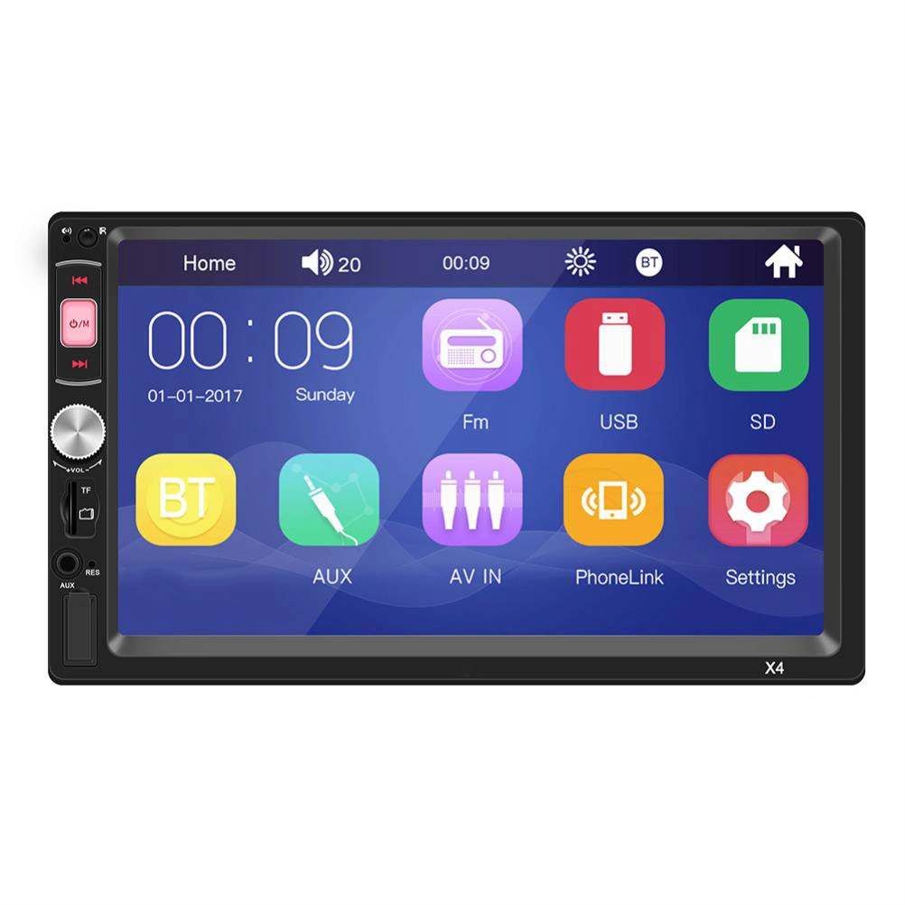 BuyWeek 2 Din 7IN Car Radio Player Car Radio Multimedia System Car Bluetoot MP5 Player