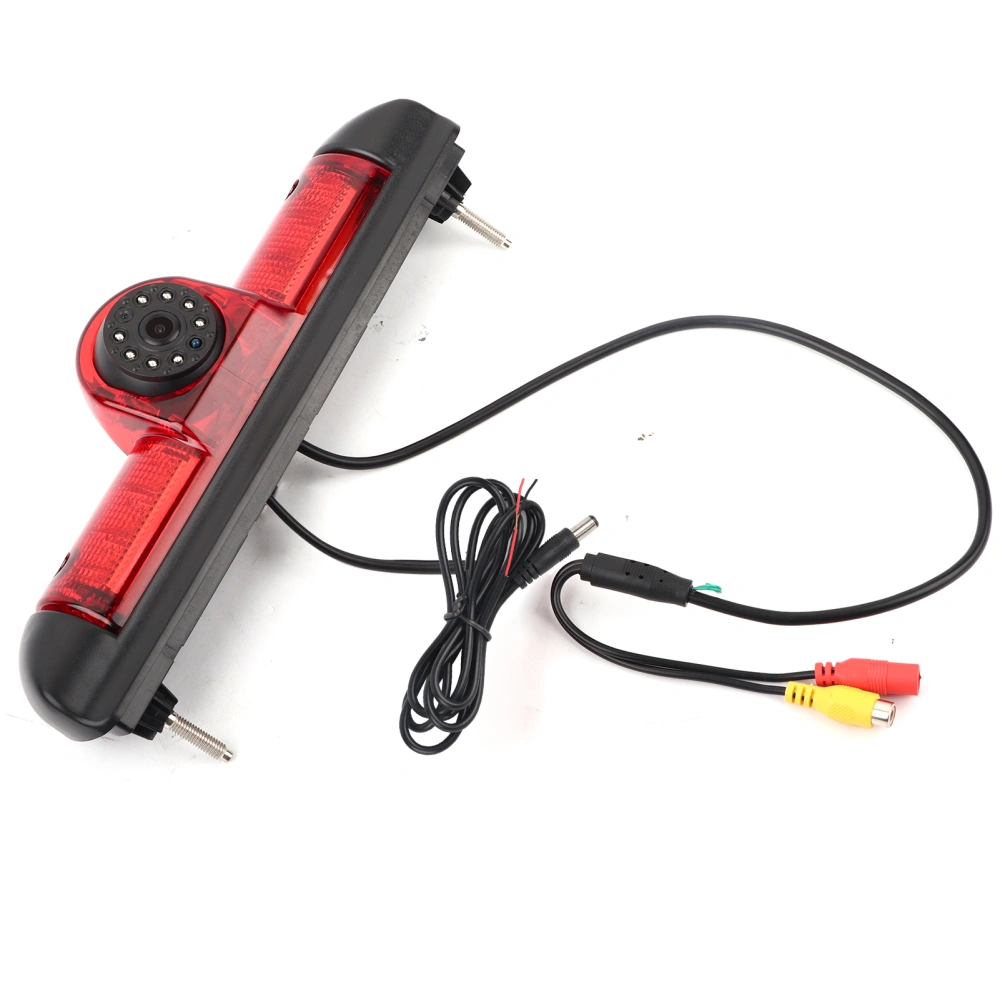 Car Rear View Camera 170° Wide Angle with LED Brake Light IP68 Waterproof Fit for Fiat Ducato