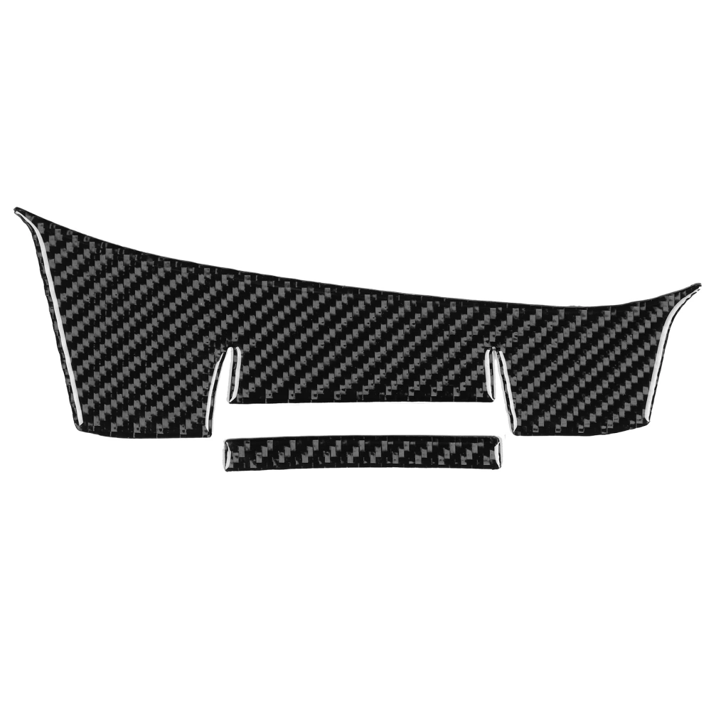 BuyWeek Carbon Fiber Central Armrest Front Trim Decoration Fit for Dodge Challenger 2008-2014 LHD