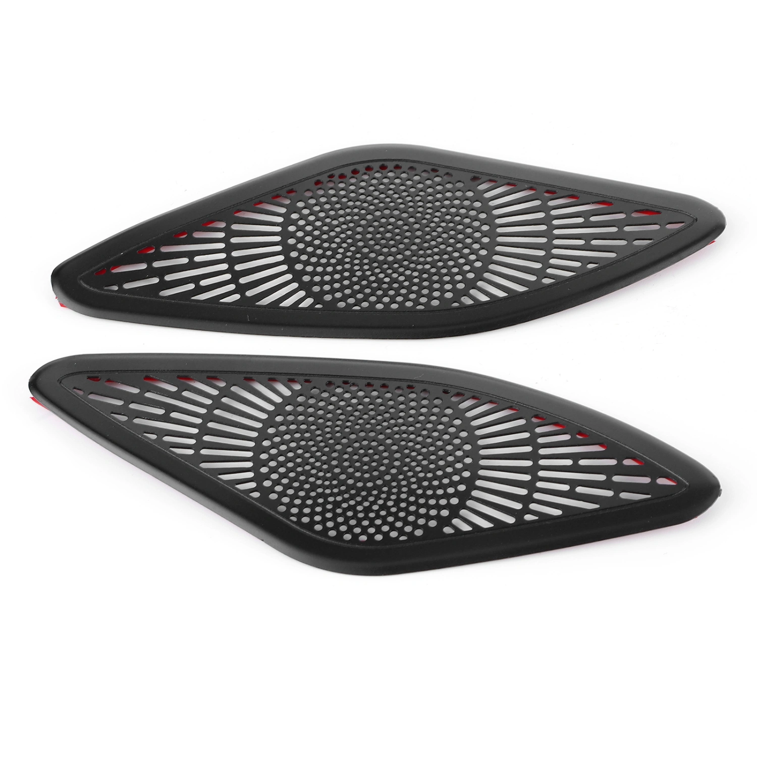BuyWeek 2pcs Car A‑Pillar Audio Speaker Cover Trim Black Fit for Mercedes Benz B Class GLB W247 2020