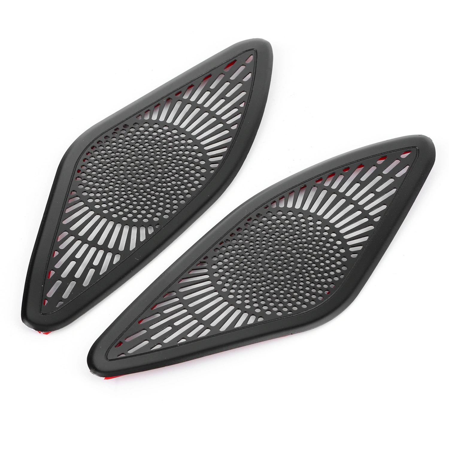 BuyWeek 2pcs Car A‑Pillar Audio Speaker Cover Trim Black Fit for Mercedes Benz B Class GLB W247 2020