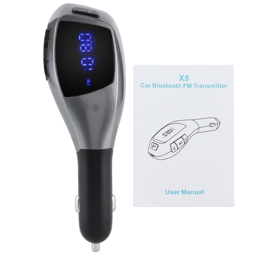 BuyWeek Bluetooth Car MP3 Player FM Transmitter Handsfree Calling for F30 Style with Luminous Button