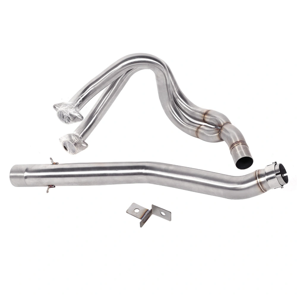 DeCat High Level Exhaust System Header MidPipe Fit for Kawasaki Ninja 650 Z650 20172020