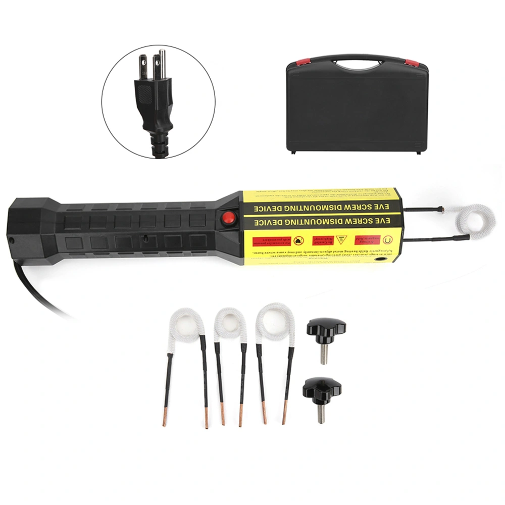 HandHeld Electromagnetic Induction Heater 1200W Flameless Rusty Screw Bolts Heating Removel Tool