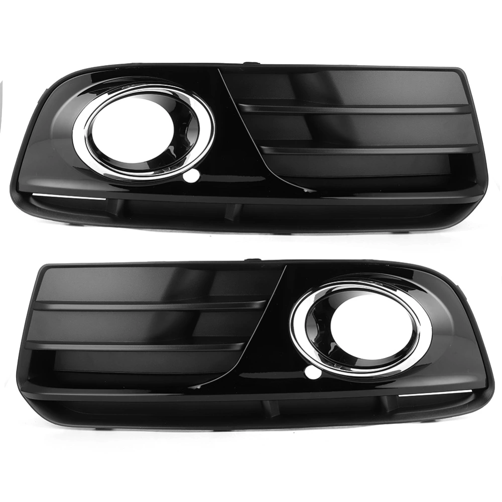 BuyWeek Pair LeftRight Fog Light Grille Lamp Guard 8R0807682J 8R0807681J Fit for Q5 20132016