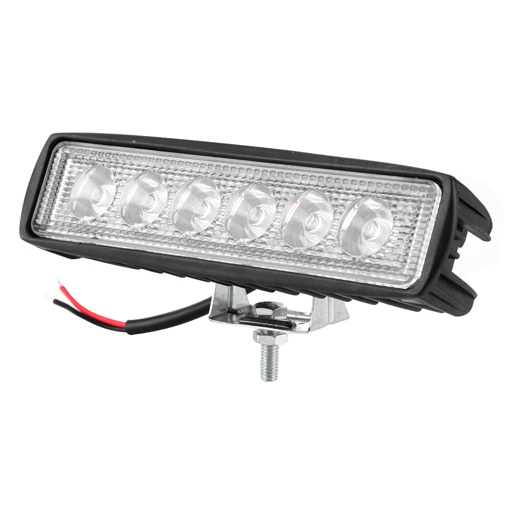18W 800LM Work Light 6LED Fog Lamp Bar for Motorcycle Off Road Car Truck