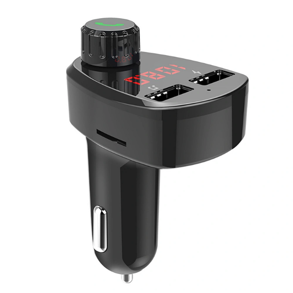 G13 Portable Car MP3 Music Player Bluetooth FM Transmitter Hands Free Calls Auto AccessoryBlack