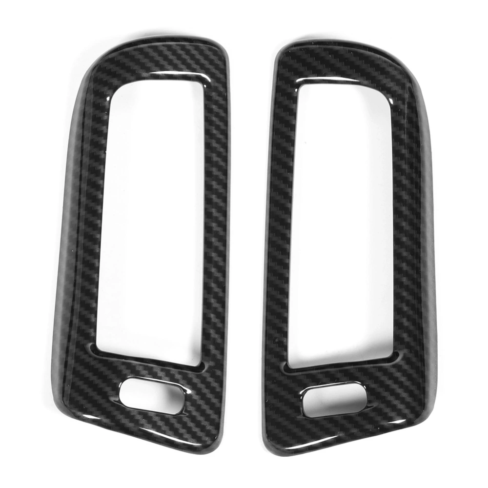 BuyWeek B Pillar Side Air Outlet Cover Trim Carbon Fiber Style Fits for Mercedes Benz G Class W463 G500 2019&#8209;2020