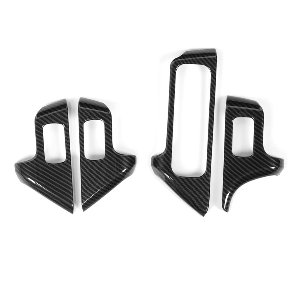 BuyWeek 4pcs Window Glass Lift Switch Panel Cover Trim Decoration Fits for Mercedes Benz GLB 2020