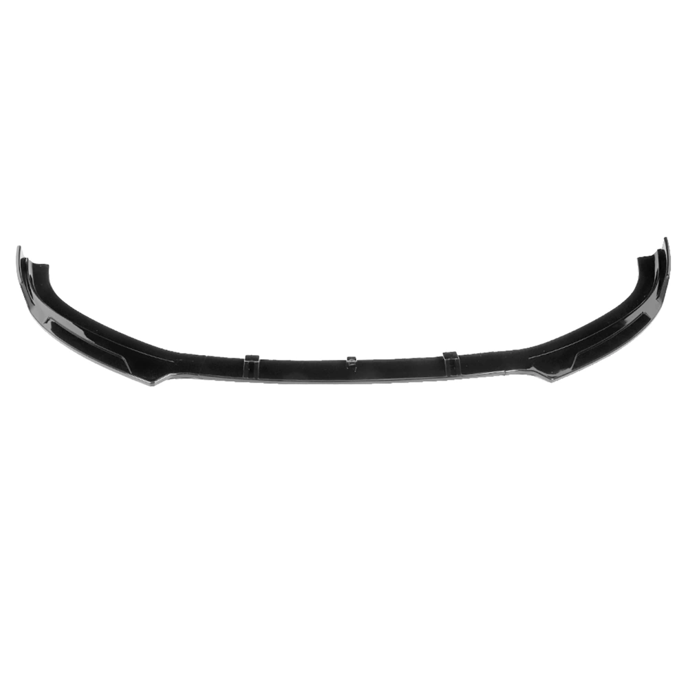 BuyWeek Front Bumper Lip Spoiler Chin Spoiler Diffusers Shovels Modification Fits for A3/S3 8V 2014-2016Glossy Black