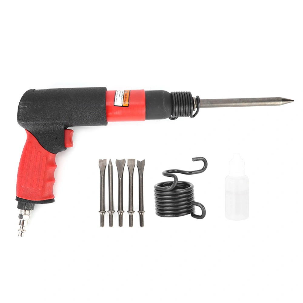 250mm Pneumatic Pistol Gas Shovels Hammer Handheld Rust Burrs Welds Paint Scrap Removing ToolsUS