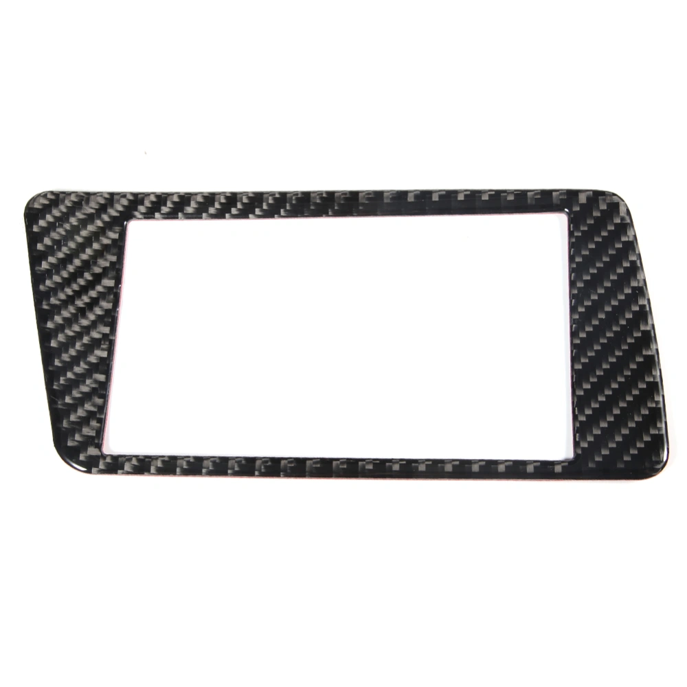 6.5in Carbon Fiber Center Console Panel Trim Navigation Cover Fits for Q5 SQ5 8R 09-17 Left Hand Drive